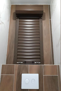 нажмите для увеличения Рольставни в санузел в Брянске