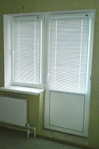 комплект жалюзи на балконную пару