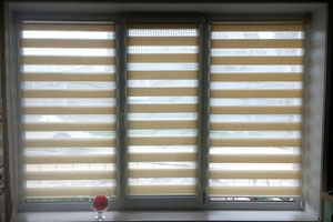 рулонная штора день ночь для спальни