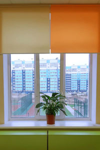 Рулонные шторы для детского сада