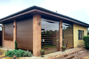 прозрачные роллеты