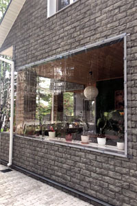 мягкие окна на веранду Брянск