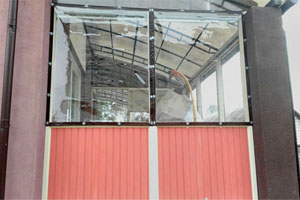 Мягкие окна из ПВХ в Брянске