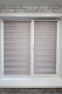 штора рулонка зебра