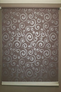 штора рулонка зебра