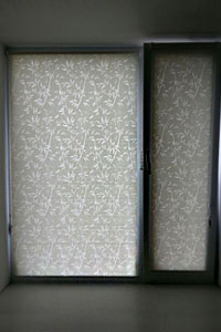 рулонная штора в спальню