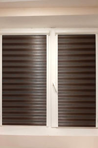 штора рулонка зебра